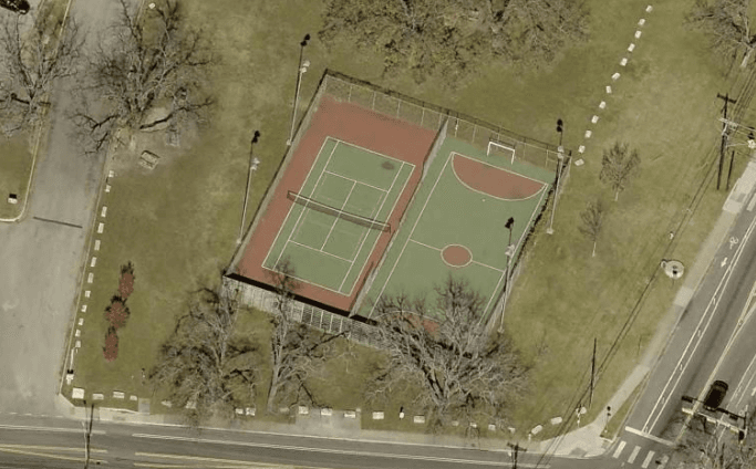 Givens Recreation Center pickleball courts