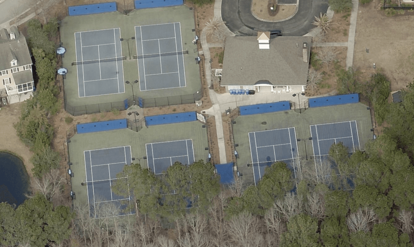 Park West Tennis Courts pickleball courts