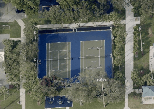 Sand Pine Park pickleball courts