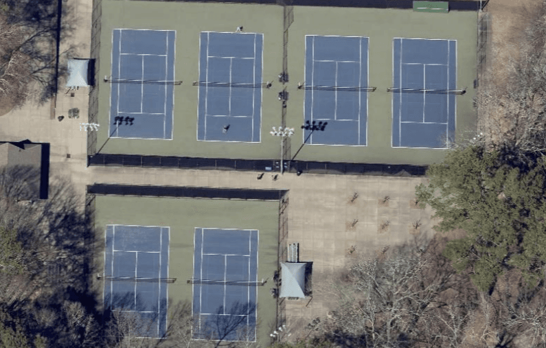 Wills Park Recreation Center pickleball courts