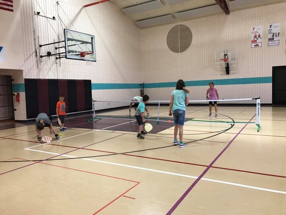 Johnson County Family YMCA pickleball courts