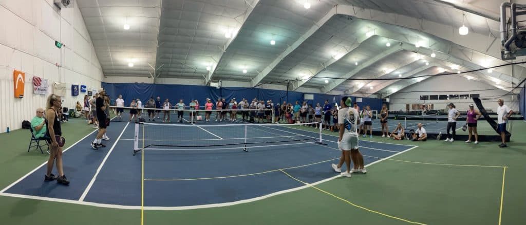 Foreside Fitness & Tennis pickleball courts