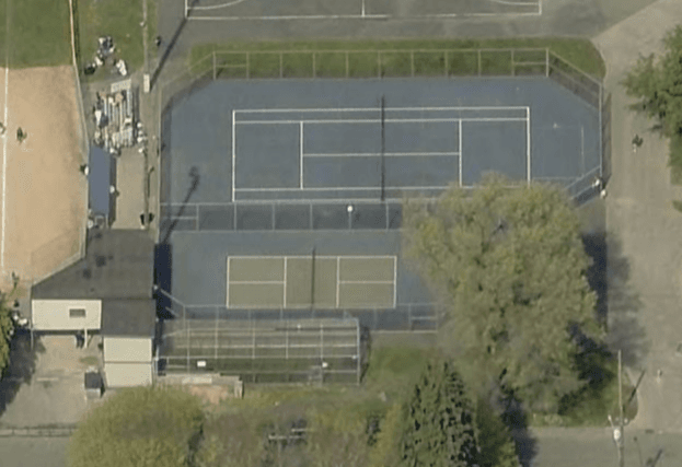 Garfield​ Park pickleball courts