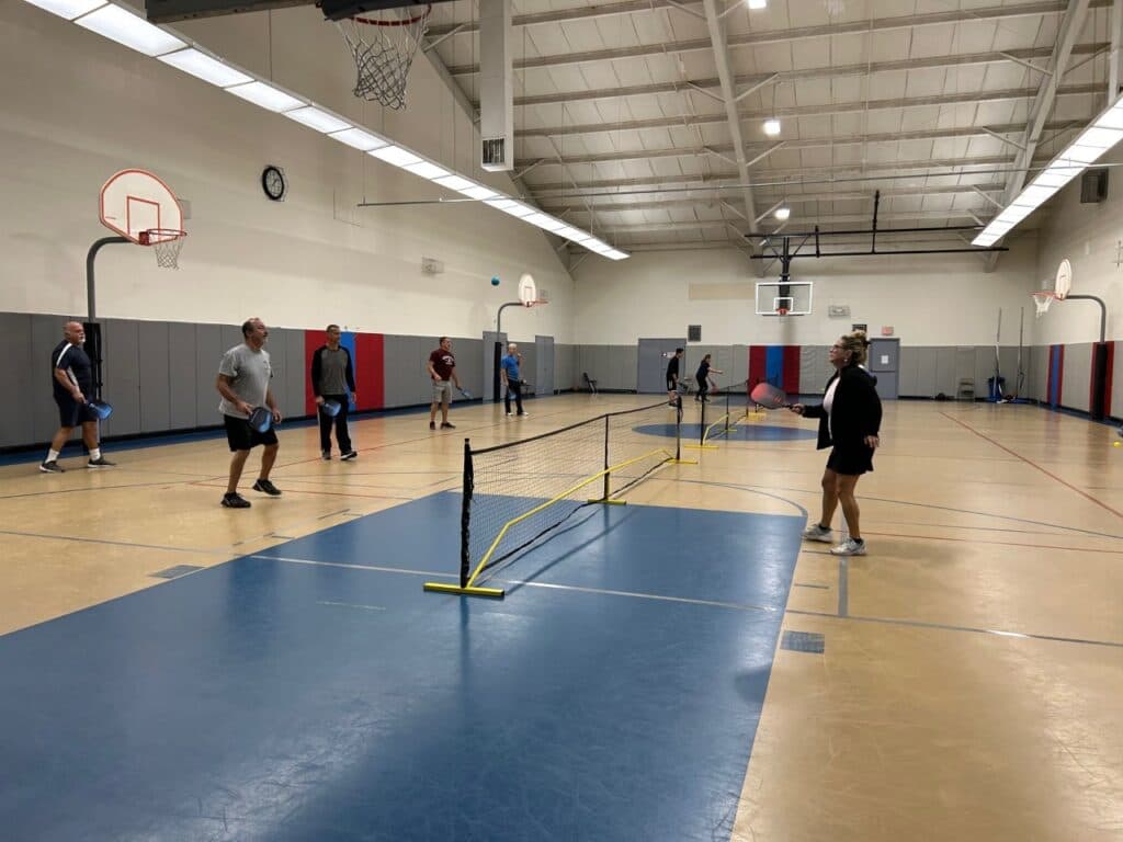 Fountain Fitness Center pickleball courts