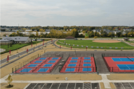Crawford Park pickleball courts