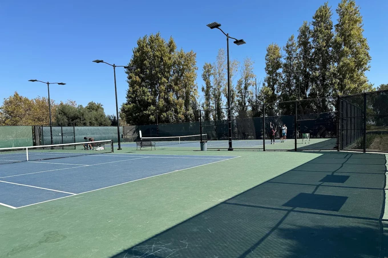 Central Park Tennis Courts pickleball courts