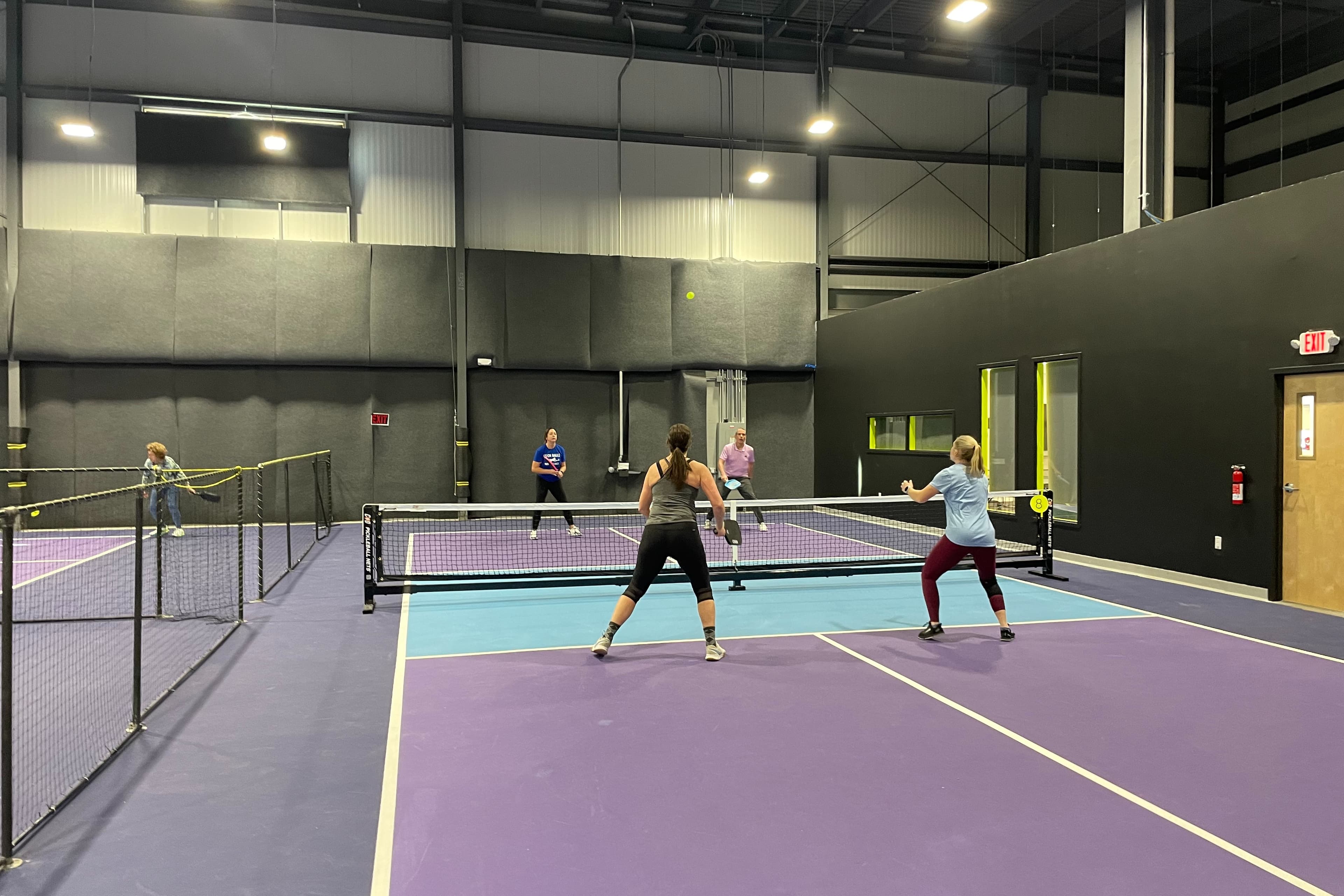 The Pop! pickleball courts