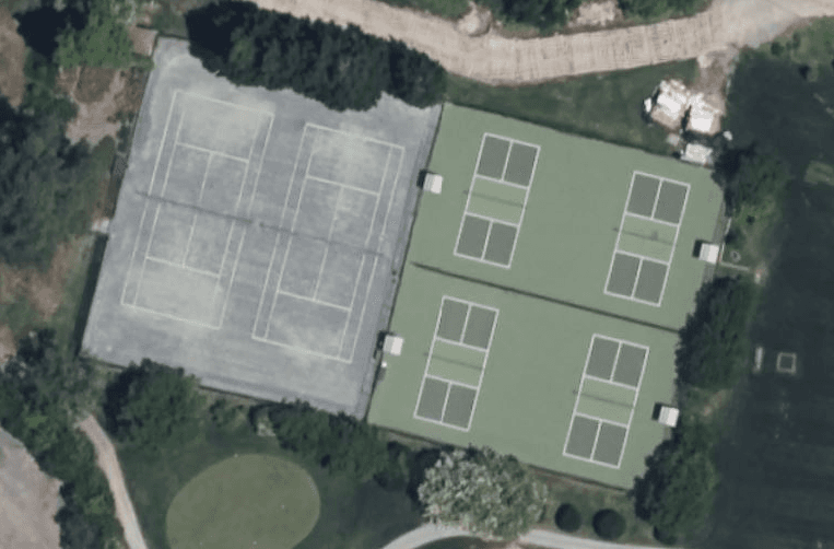 Tides Inn pickleball courts