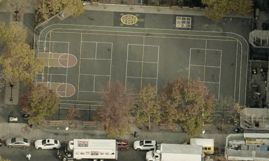 Sol Lain Playground pickleball courts