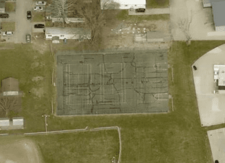 Old Airport Park pickleball courts