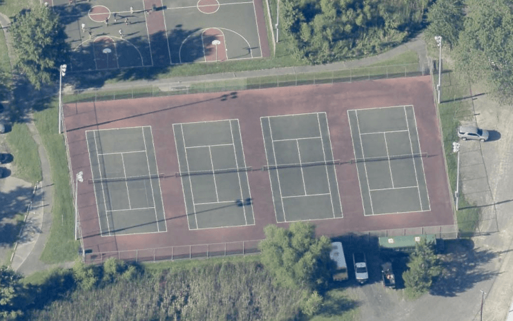 Evesham Township Recreational Facility (Blue Barn) pickleball courts