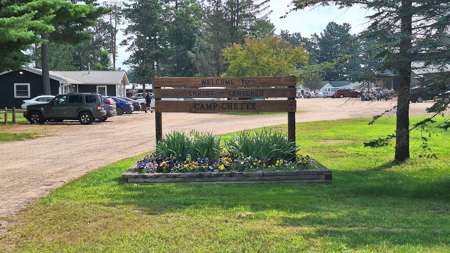 Camp Chetek pickleball courts