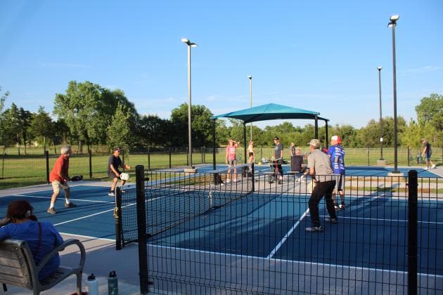KidSpace Park pickleball courts