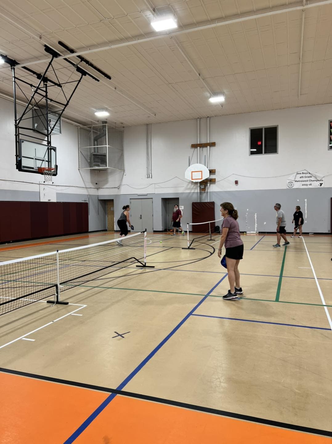 Stoico/firstfed YMCA pickleball courts