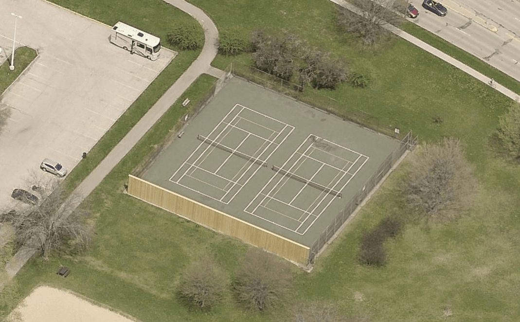 Olbrich Park pickleball courts