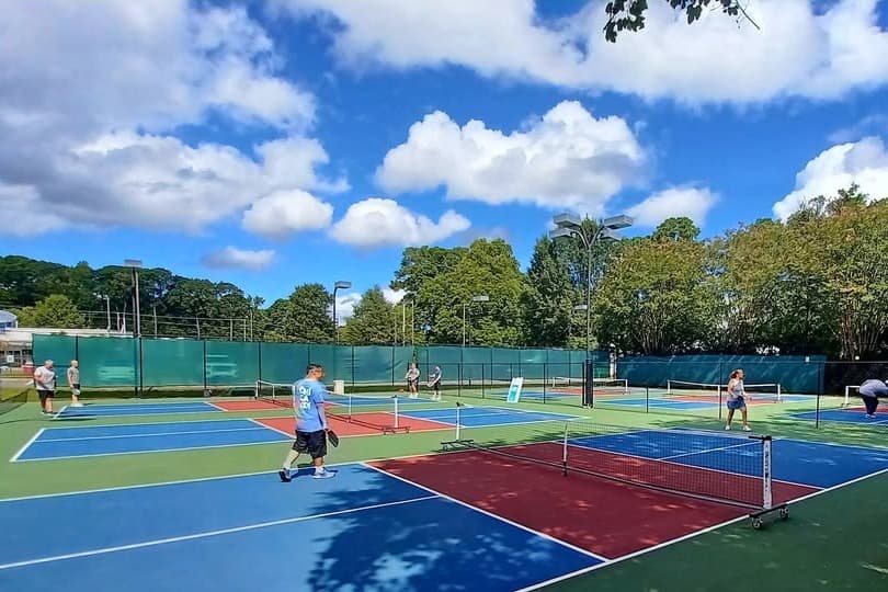Portsmouth YMCA pickleball courts