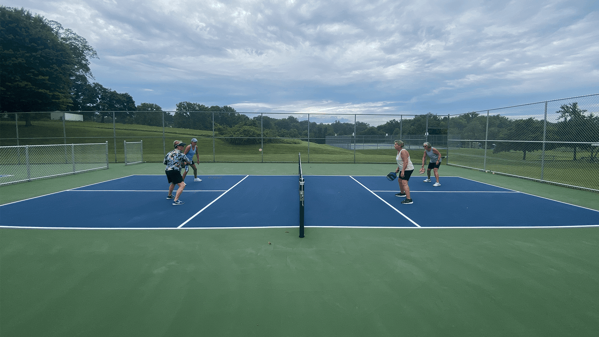 Chenowith Fallston Senior Center pickleball courts