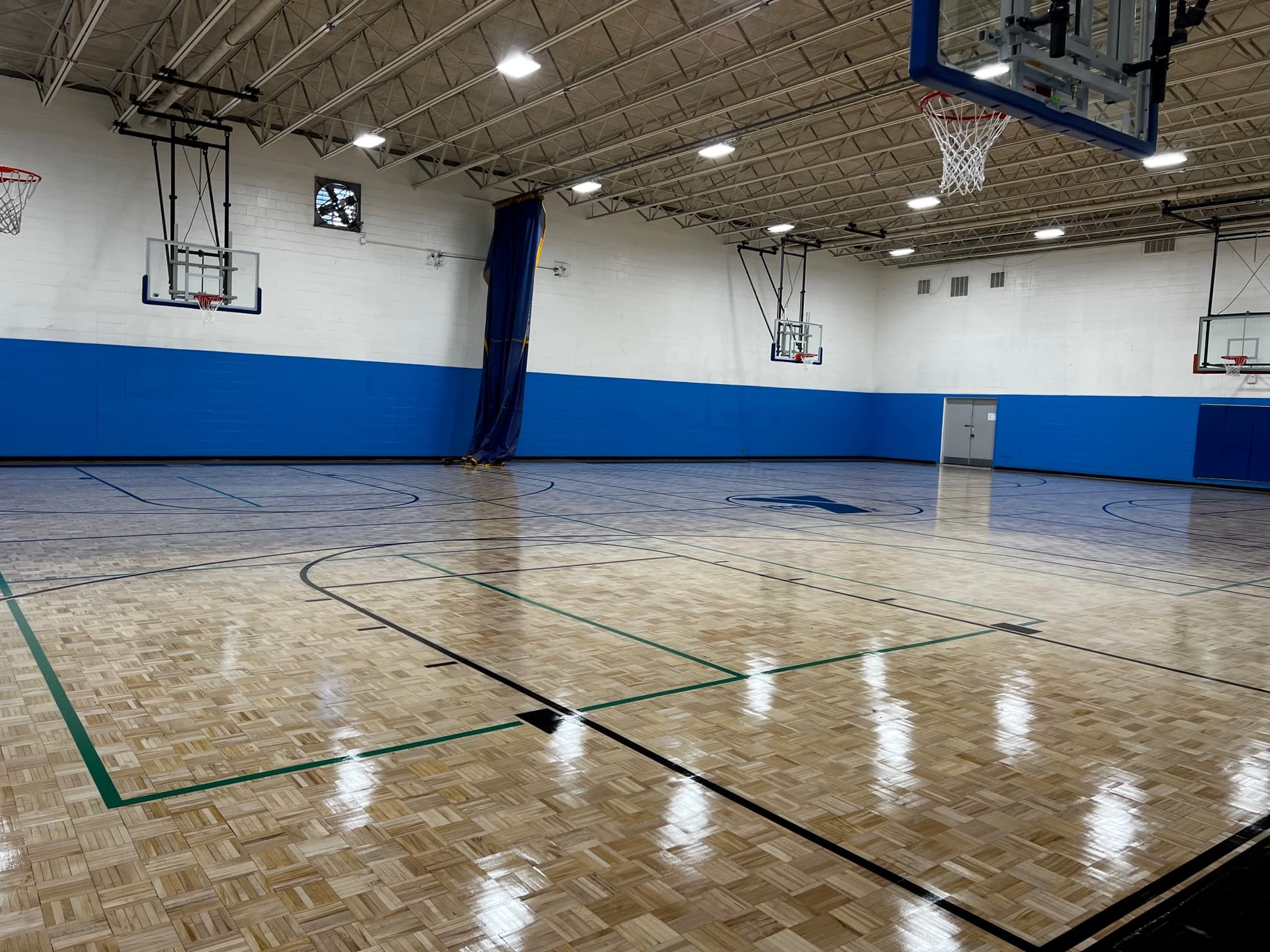 YMCA pickleball courts