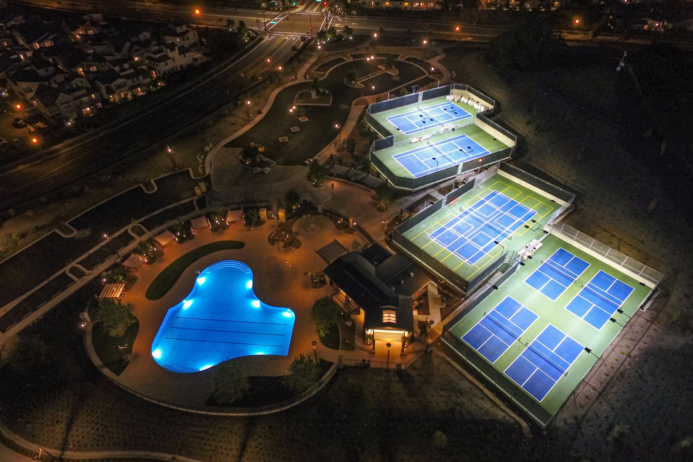 Esencia Sports Park pickleball courts