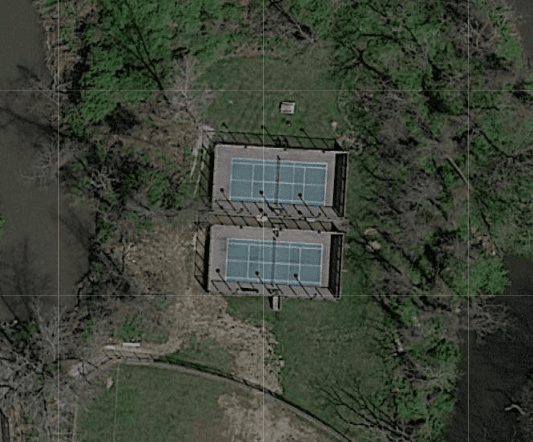 Devries Park pickleball courts