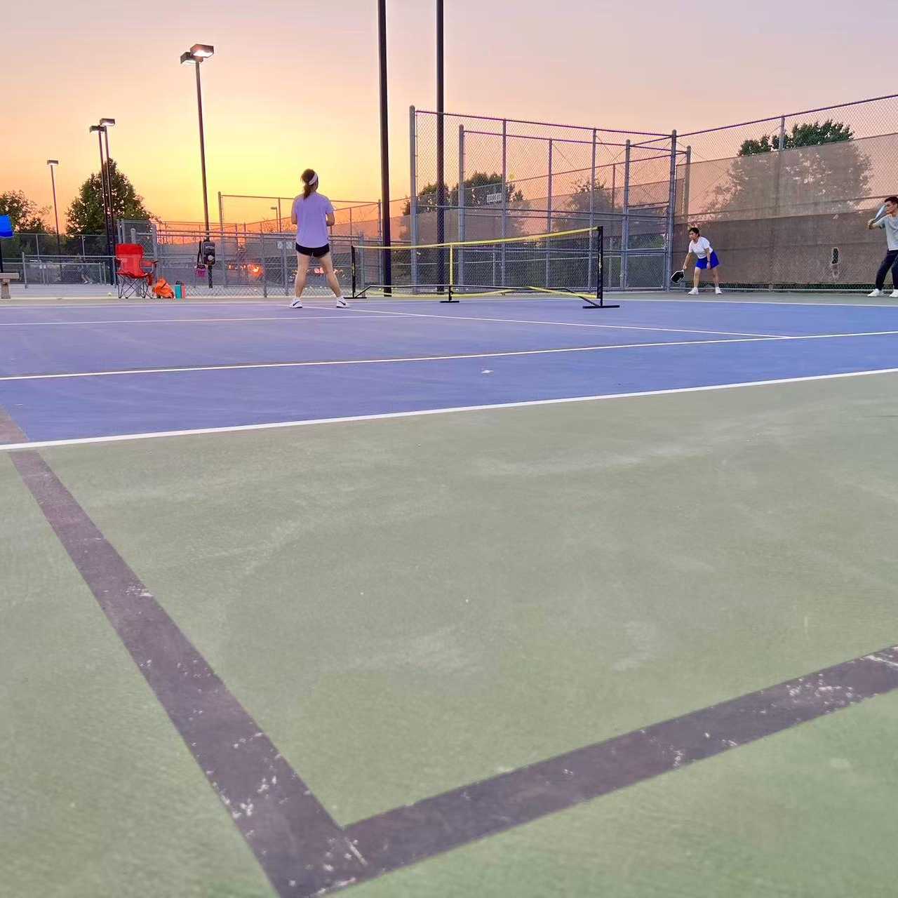 Folsom Lake College pickleball courts