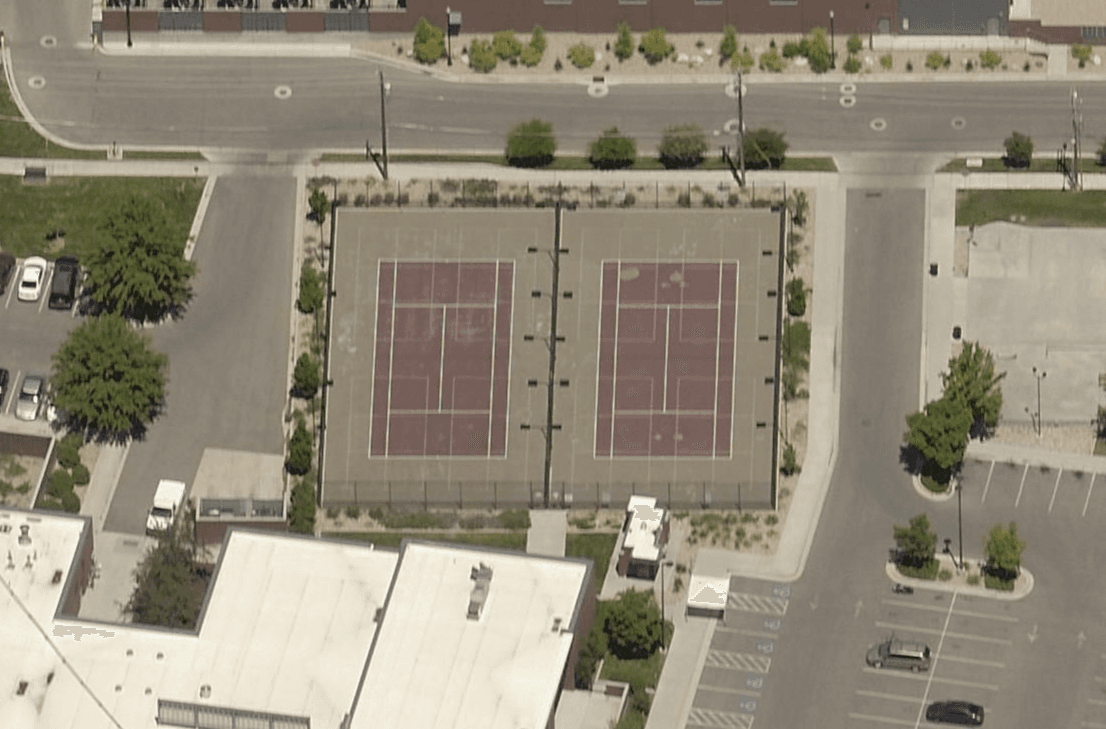 Provo Recreation Center pickleball courts