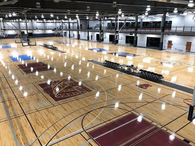 Impact Athletic Center pickleball courts