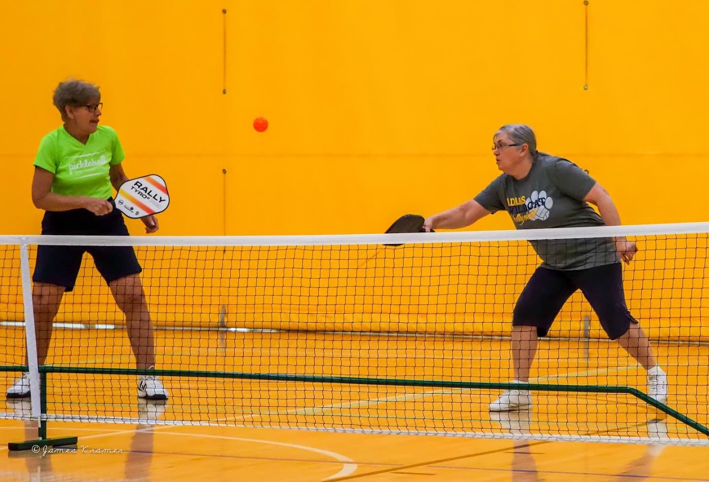 The HUB Recreation Center pickleball courts