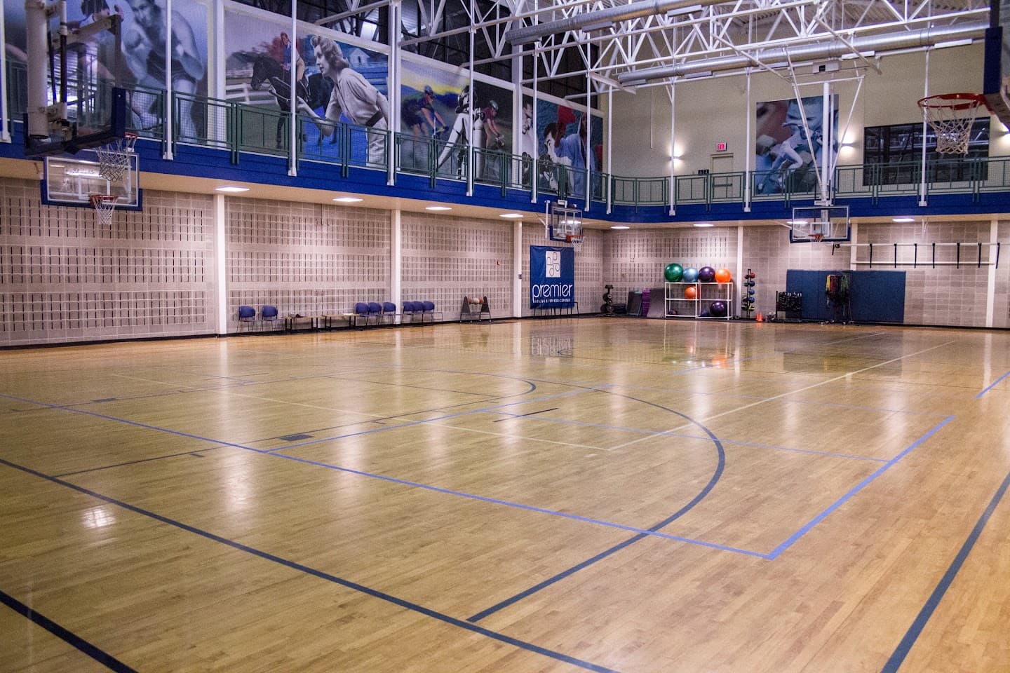 Premier Health & Fitness Center pickleball courts