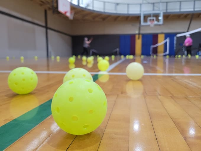 Levite Jewish Community Center pickleball courts
