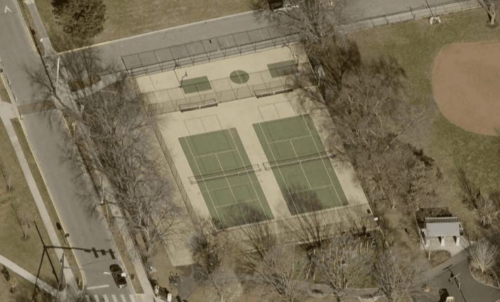Pierce Field Park pickleball courts