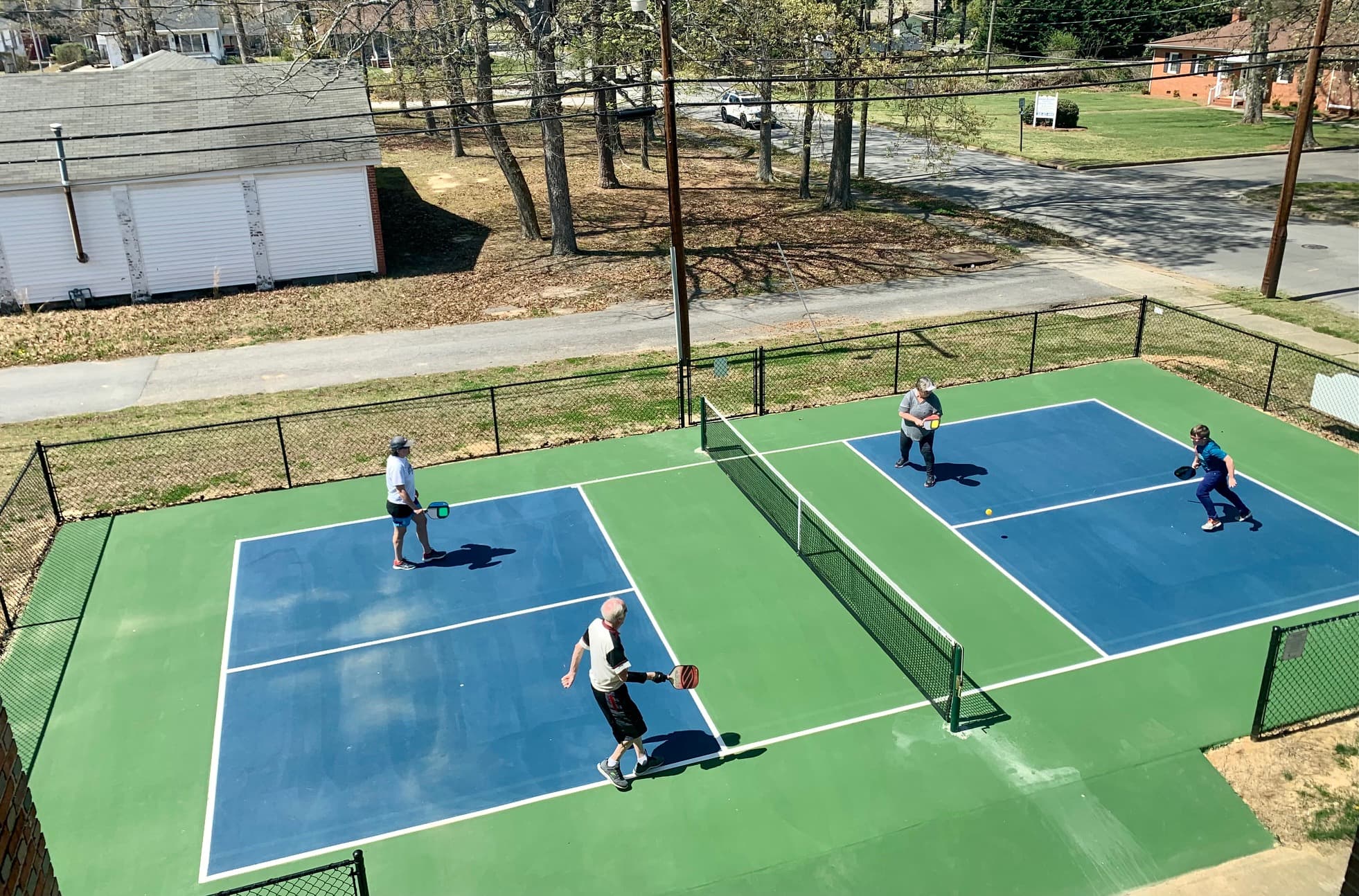 Jo Story Senior Center pickleball courts