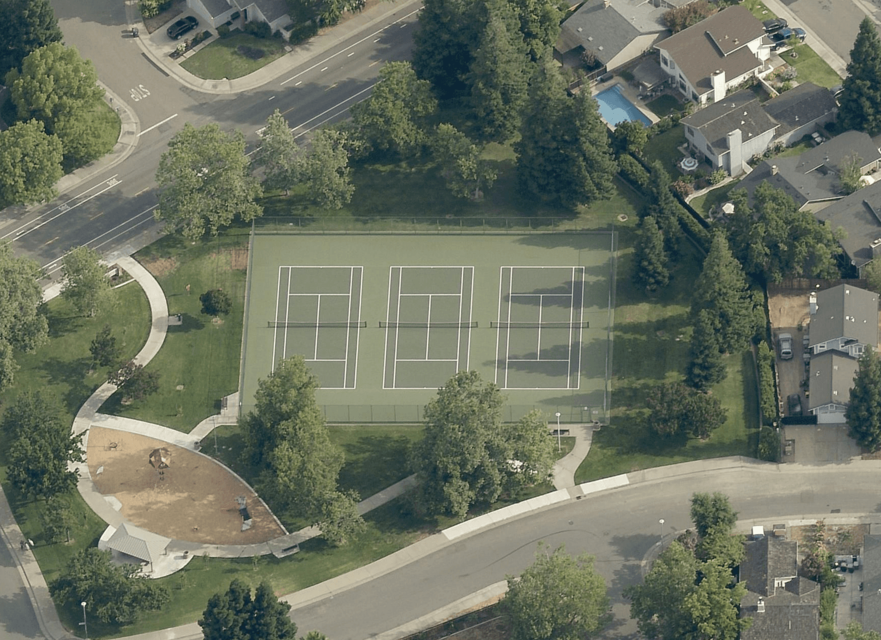 Batey Park pickleball courts