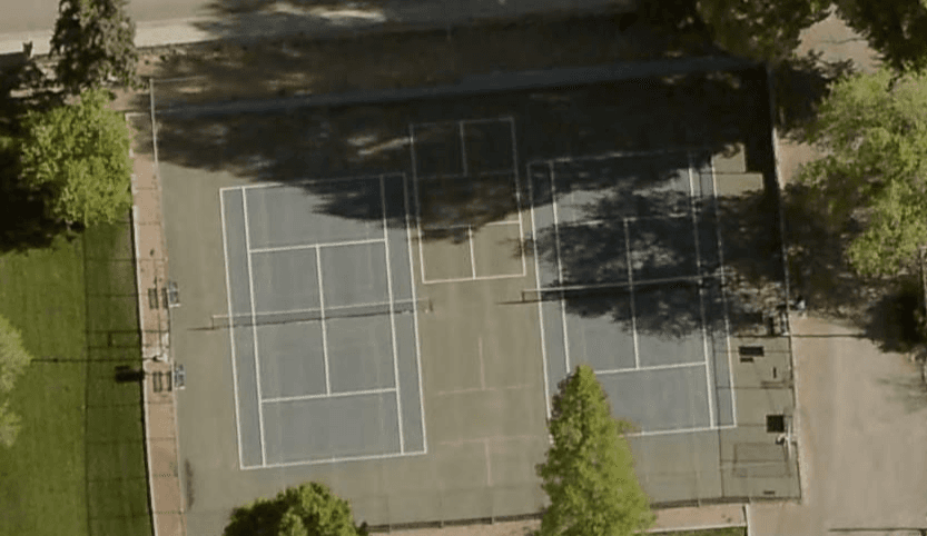 Cedaredge Town Park pickleball courts