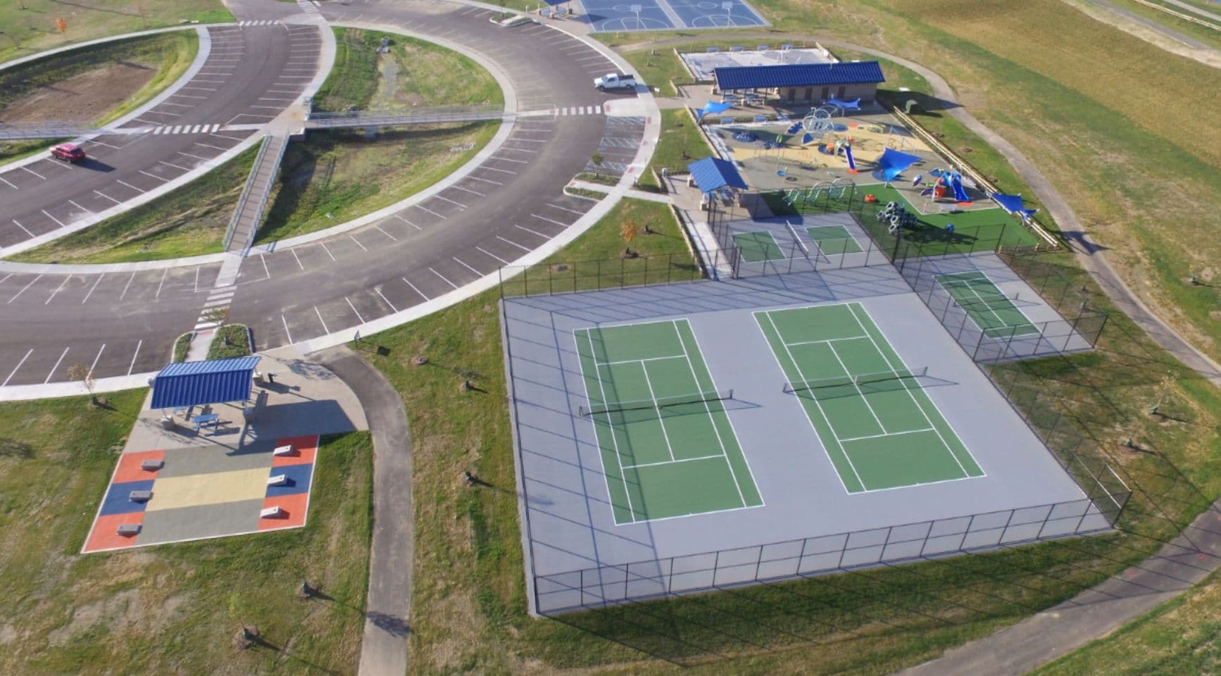 Main Street Park - Whitestown pickleball courts