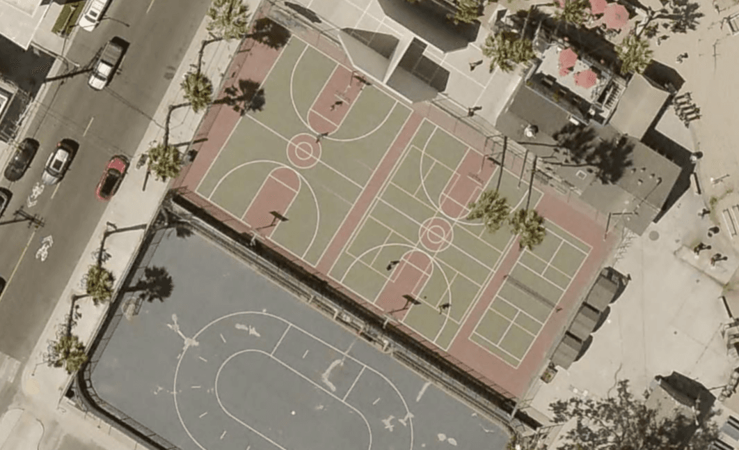 Bay Shore Recreation Center pickleball courts