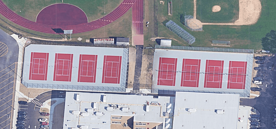 Amityville Memorial High School pickleball courts