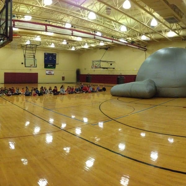 Shaw Gym In Gorham pickleball courts