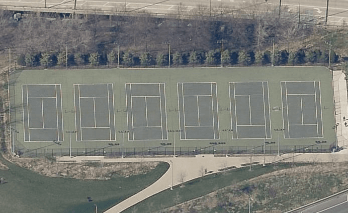 Maggie Daley Park pickleball courts