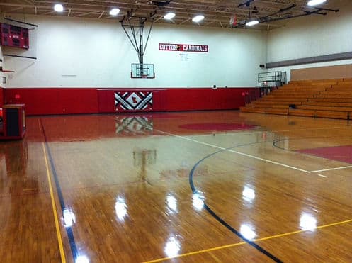 Old School Lives pickleball courts
