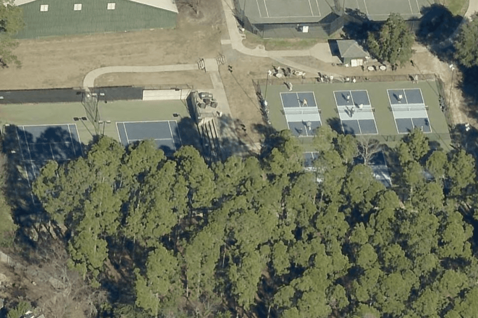 The WildeWood Club pickleball courts