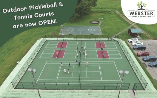 Webster First Responders Park pickleball courts