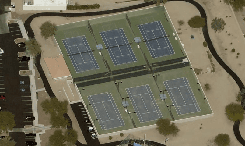 Kuentz Recreation Center pickleball courts