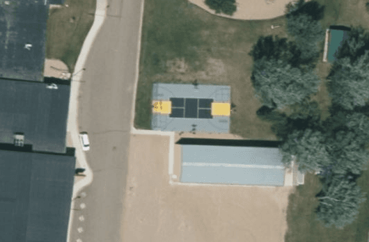 Kulm City Park Sports Court pickleball courts
