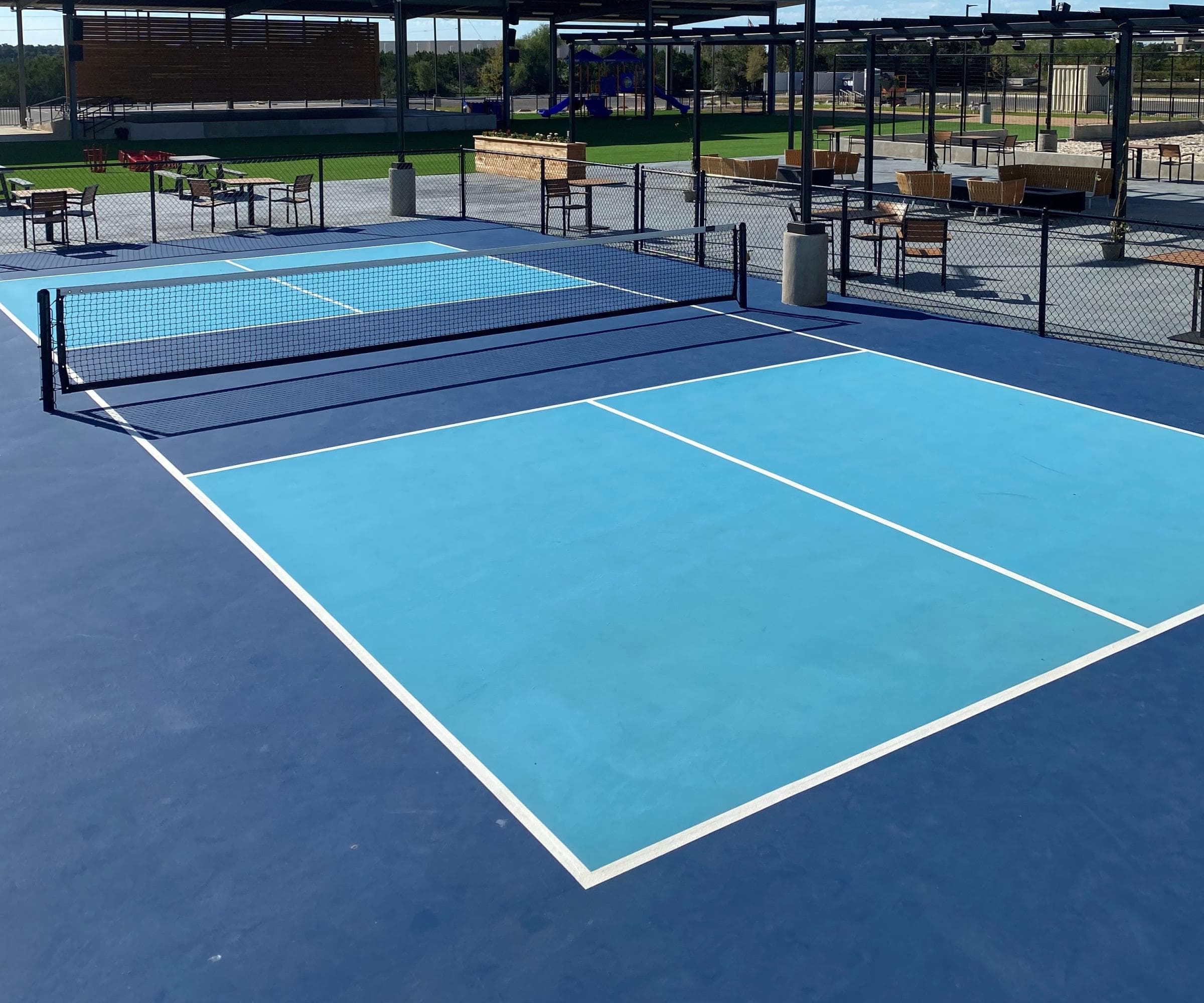 The Fieldhouse at the Crossover pickleball courts