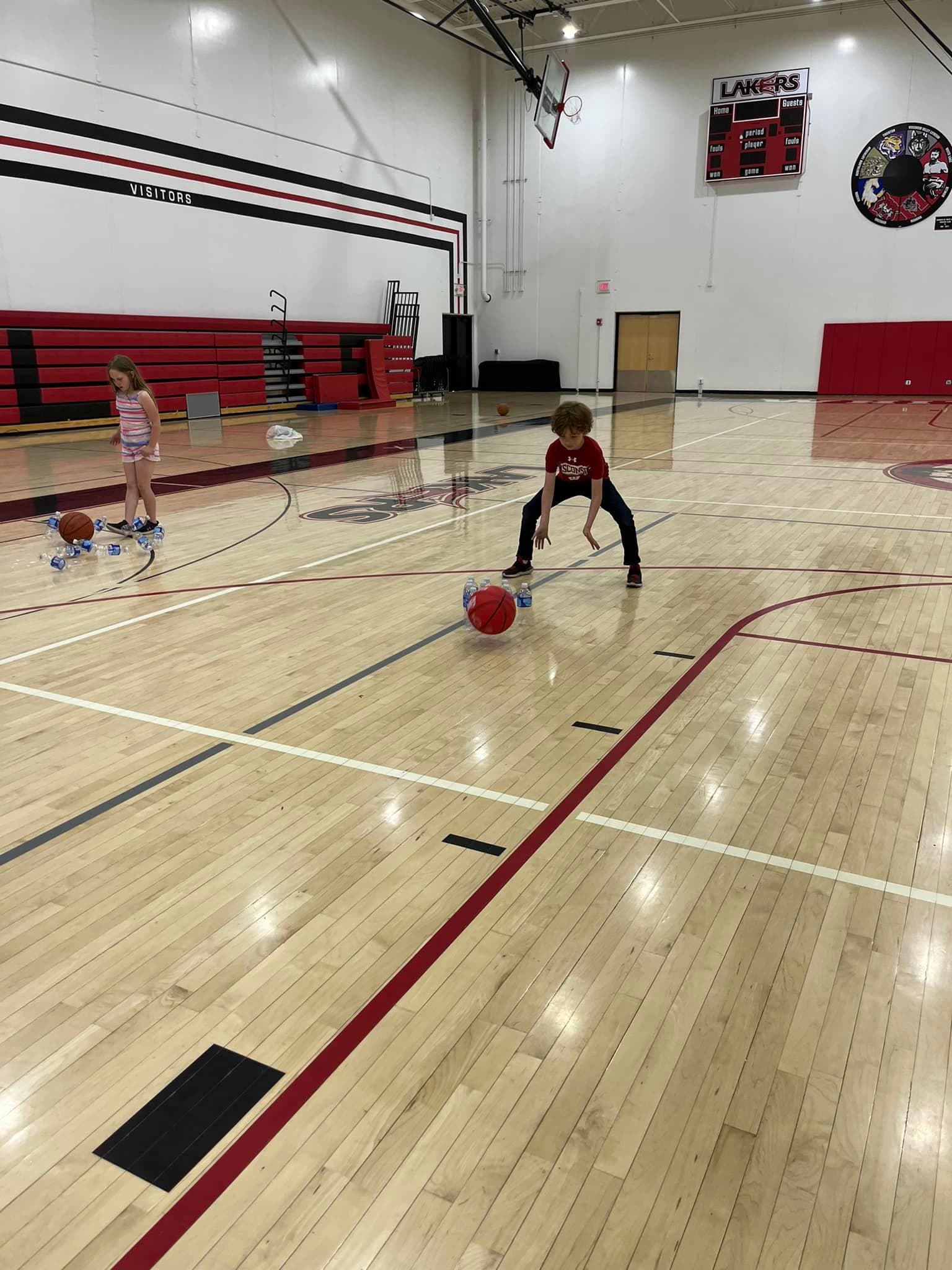 White Lake High School pickleball courts