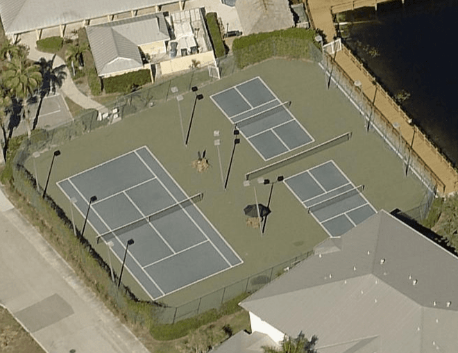 Hidden Bay pickleball courts