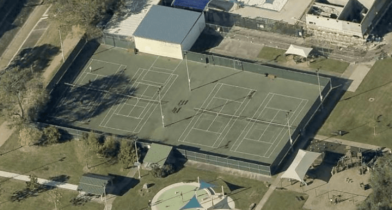 Dow Park pickleball courts
