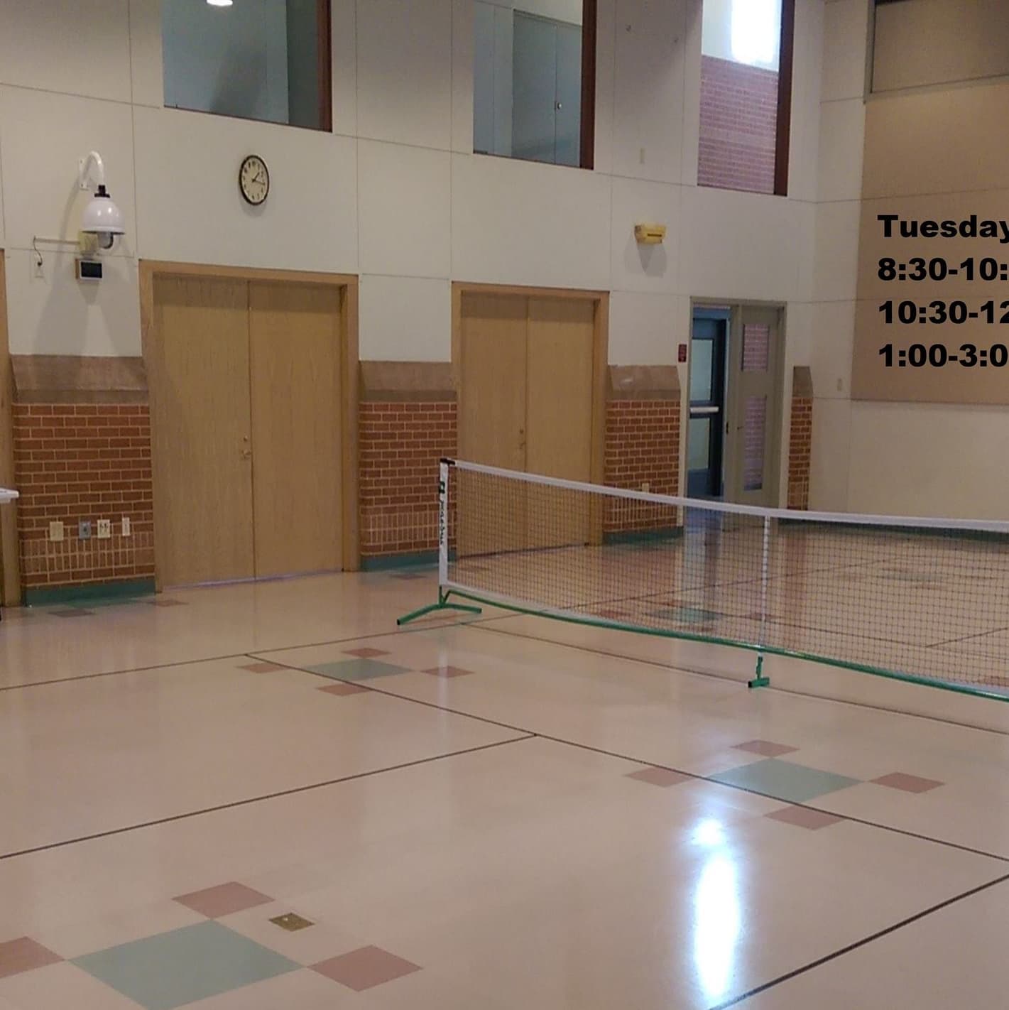 Fitchburg Senior Center pickleball courts