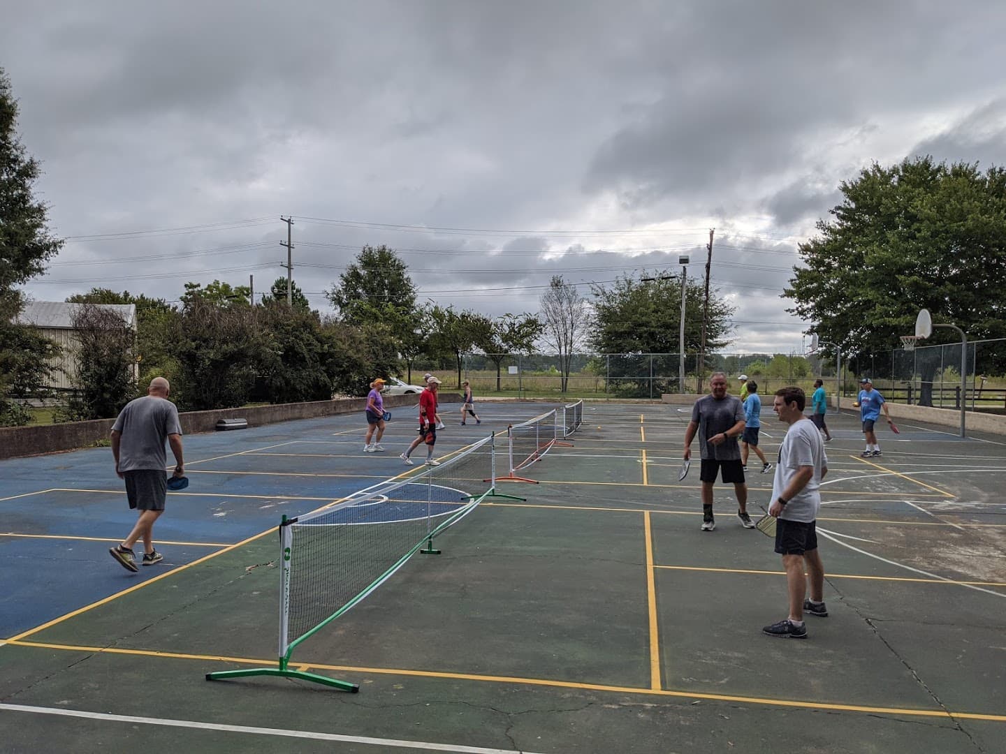 Mill village Tupelo pickleball courts